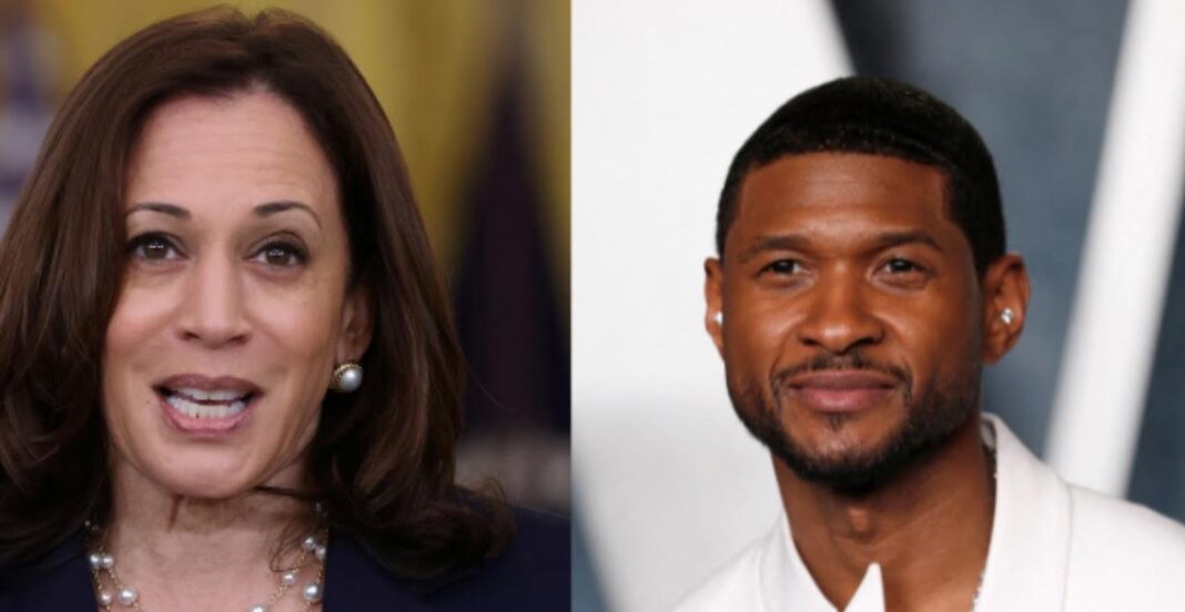 Kamala Harris and Singer Usher to Speak at Campaign Rally in Atlanta - But the Location is a Secret | The Gateway Pundit | by Cristina Laila