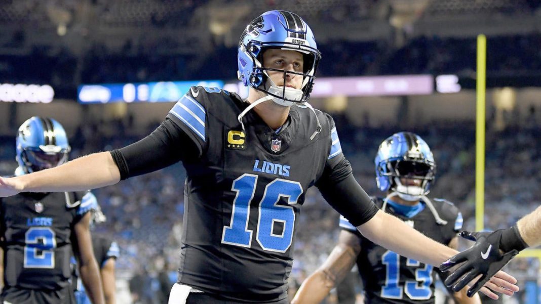 Lions' Dan Campbell didn't give game ball to Jared Goff despite QB's historic night: 'I feel awful right now'