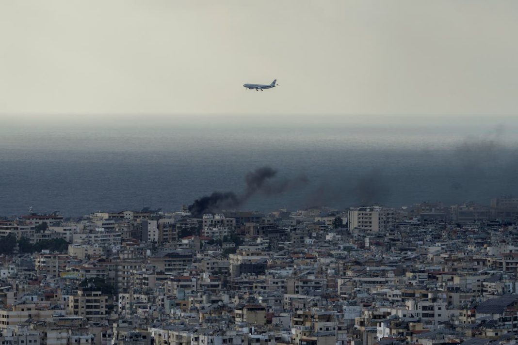 Live: Smoke rises in Lebanon as Israel vows Iran will ‘pay a price’ for missiles