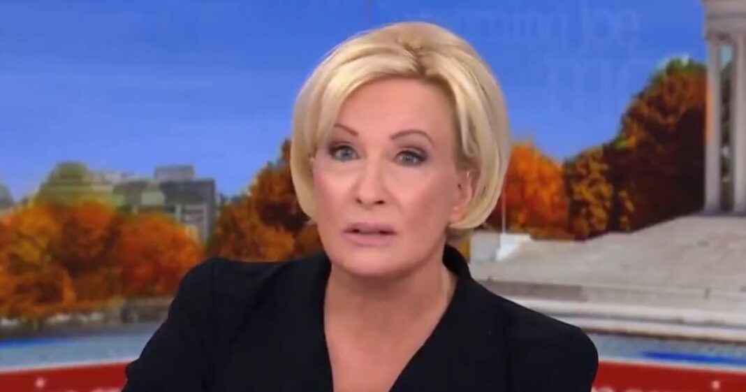 MSNBC host Mika Brzezinski went on yet another anti-Trump rant Thursday.