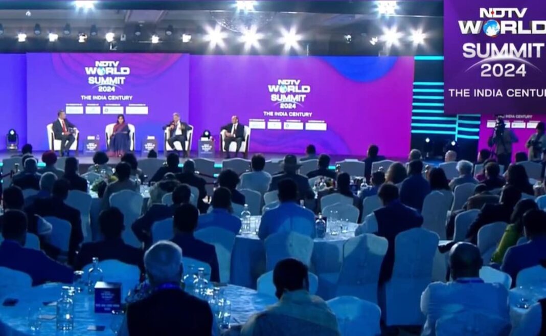 NDTV World Summit 2024: How India Plans To Build Global, AI-Driven Solutions