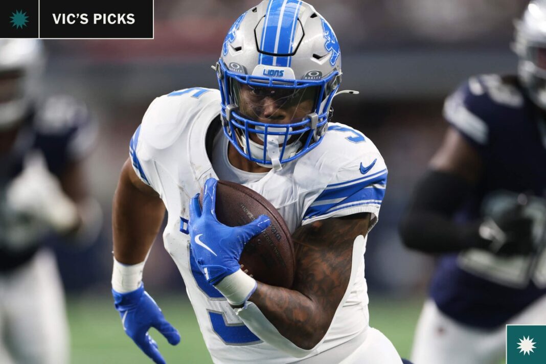 NFL Week 7 picks against the spread: No hangover for David Montgomery’s Detroit Lions