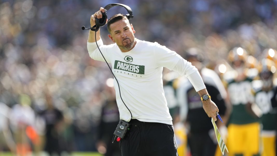 NFL fines Packers coach Matt LaFleur $14,069 for unsportsmanlike conduct