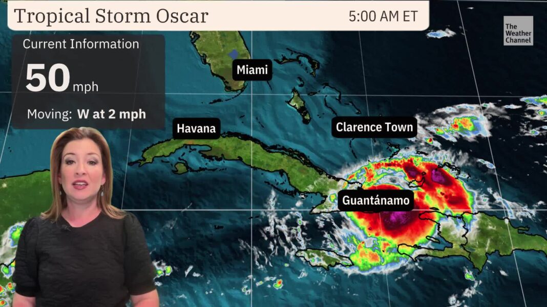 Oscar Dumps Rain Over Cuba, Targets Bahamas Next - Videos from The Weather Channel