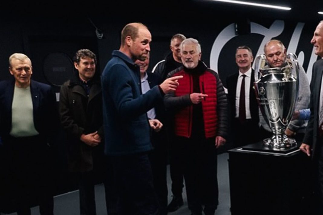 Prince William Makes Surprise Visit to Favorite Soccer Team: 'Royalty Meets Aston Villa Royalty'