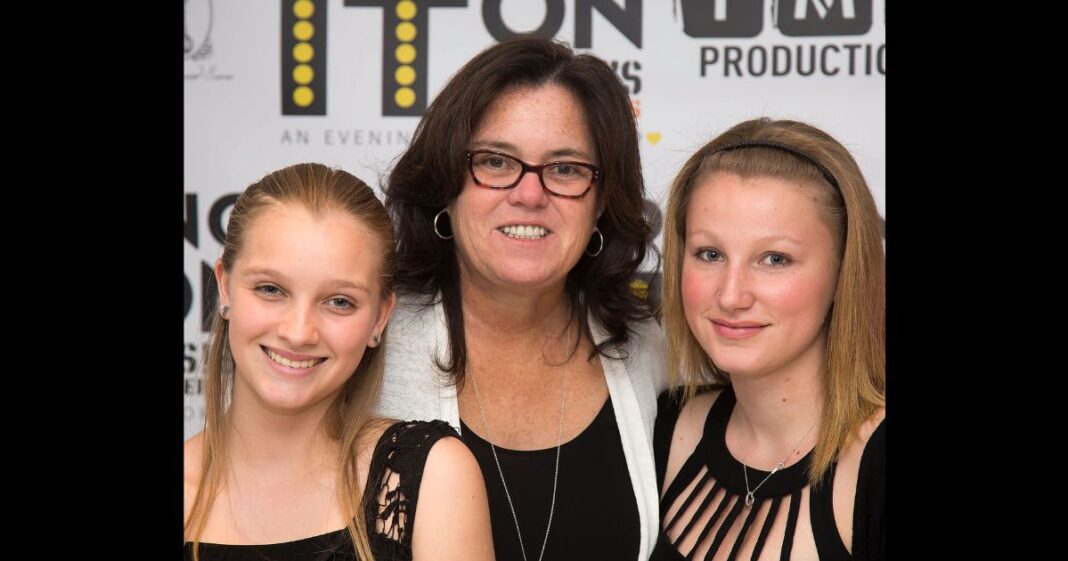 Vivienne Rose O'Donnell, Rosie O'Donnell and Chelsea Belle O'Donnell attend the 5th Annual Rosie's Theater Kids Spring Benefit at The Alvin Ailey Citigroup Theater on May 17, 2015 in New York City.