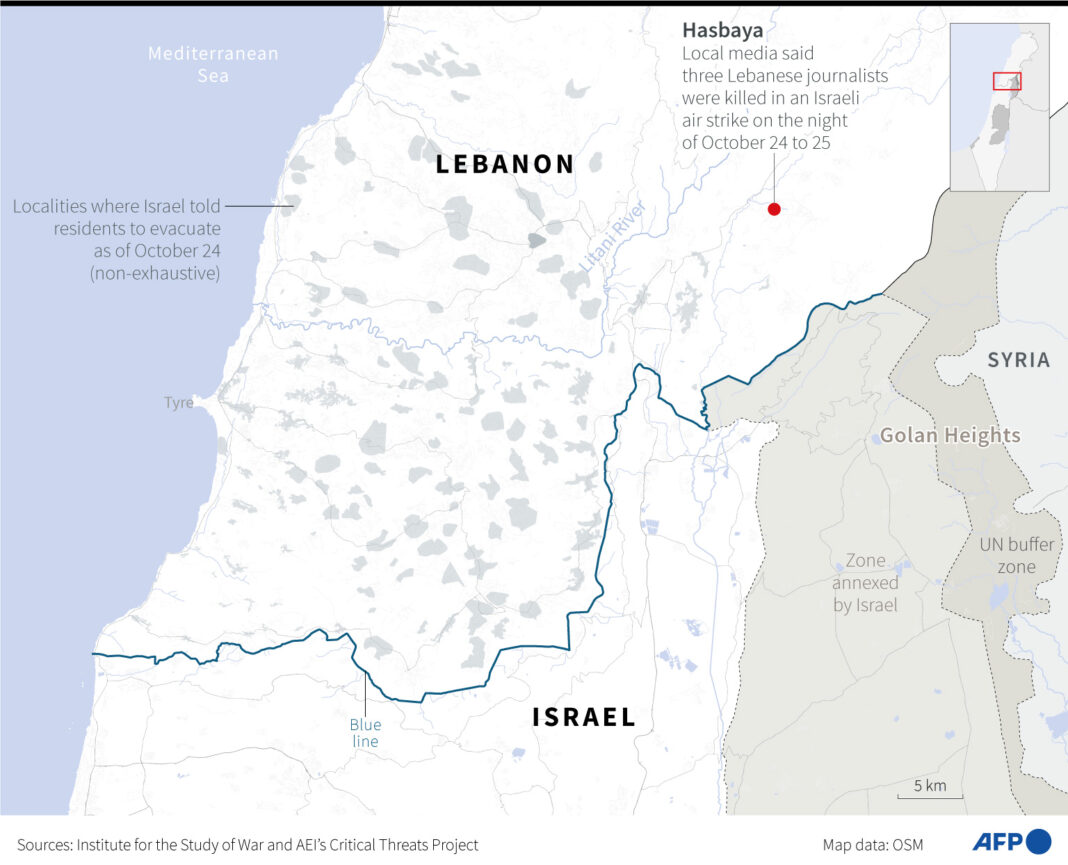 Three Lebanese Journalists Killed In Night Strike