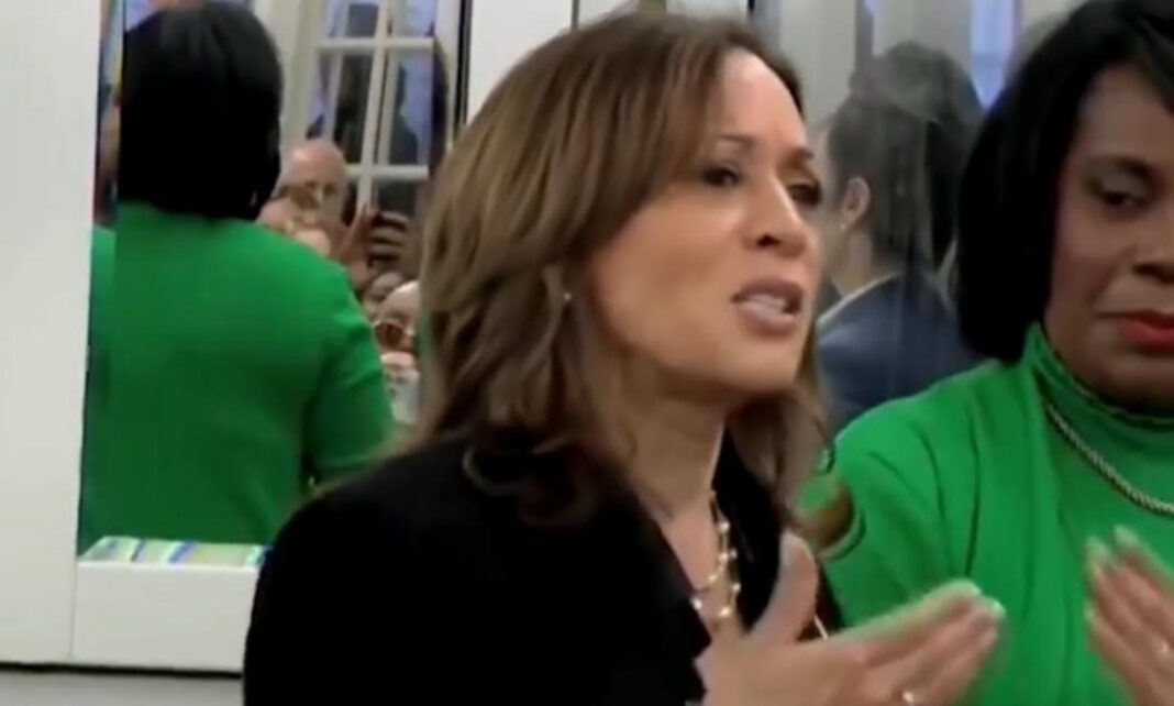 WATCH: A Desperate Kamala Harris Makes Stop at Famous Philadelphia Deli to Plead with Voters as Black Women in Philly Say They're Voting For Trump | The Gateway Pundit | by Cristina Laila