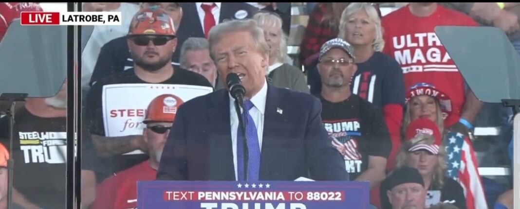 WATCH LIVE: President Trump Delivers Remarks at Town Hall in Lancaster, Pennsylvania, 5 PM ET Start Time | The Gateway Pundit | by Jordan Conradson