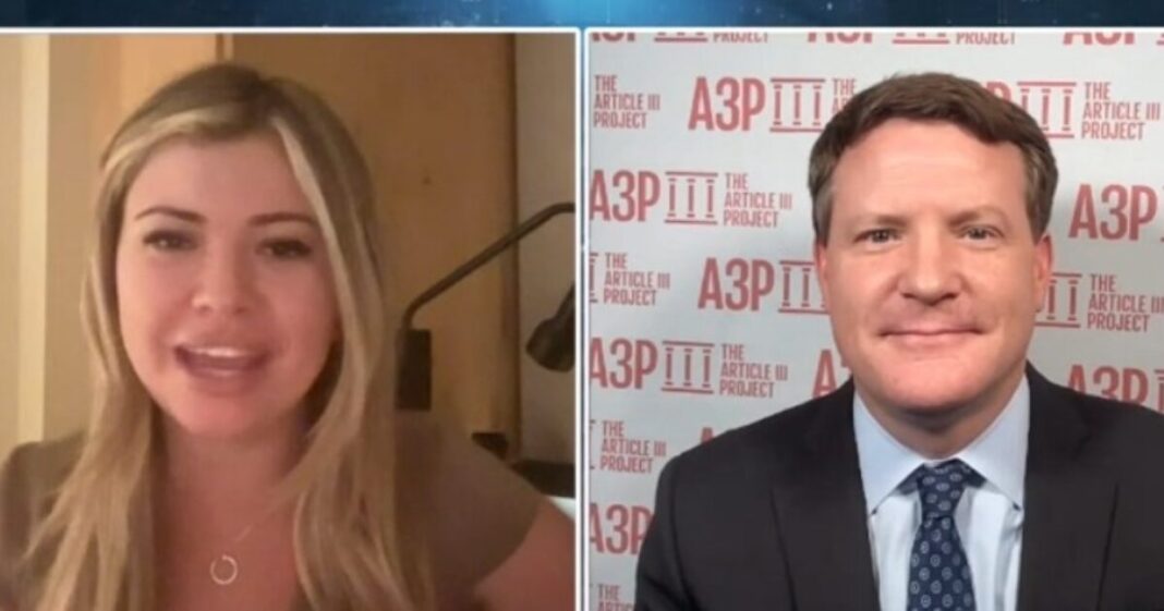 War Room Co-Host Natalie Winters Discusses Lawfare Against Trump with Article III Project Founder and President Mike Davis (VIDEO) | The Gateway Pundit | by David Greyson